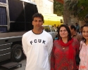 Mrs. Vidya Govindani with actor Akshay Kumar.