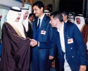 Mr. Dinesh Govindani with Prime Mnister of Bahrain. His Highness Shaikh Khalifa Bin Salman Al Khalifa.