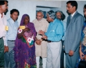 Mrs. Vidya Govindani with honorable Ex. President of India - Dr. Abdul Kalam & Chief Minister of Gujurat - Narendra Modi.