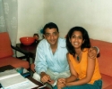 Mr. Dinesh Govindani with actor Masumi.