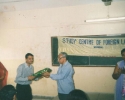 Mr. Govindani felicitated by Mr. Gopalan at SCOFL.