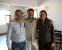 Mr. and Mrs. Govindani along with Janue Sanllorente - The founder of the NGO 