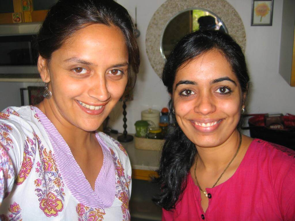Our faculty Pallavi with Ahana Deol, one of our recent students at Academia De Español